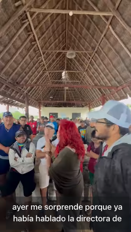 Hoy visité a nuestros hermanos pescadores en el 7 de Agosto para escuchar sus necesidades ante el paso del huracán #Milton.